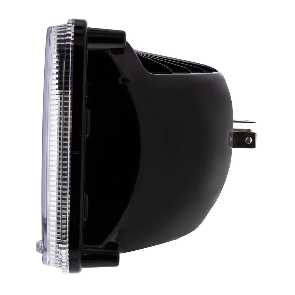 HIGH POWER LED 4" X 6" LOW BEAM HEADLIGHT WITH POLYCARBONATE LENS & HOUSING