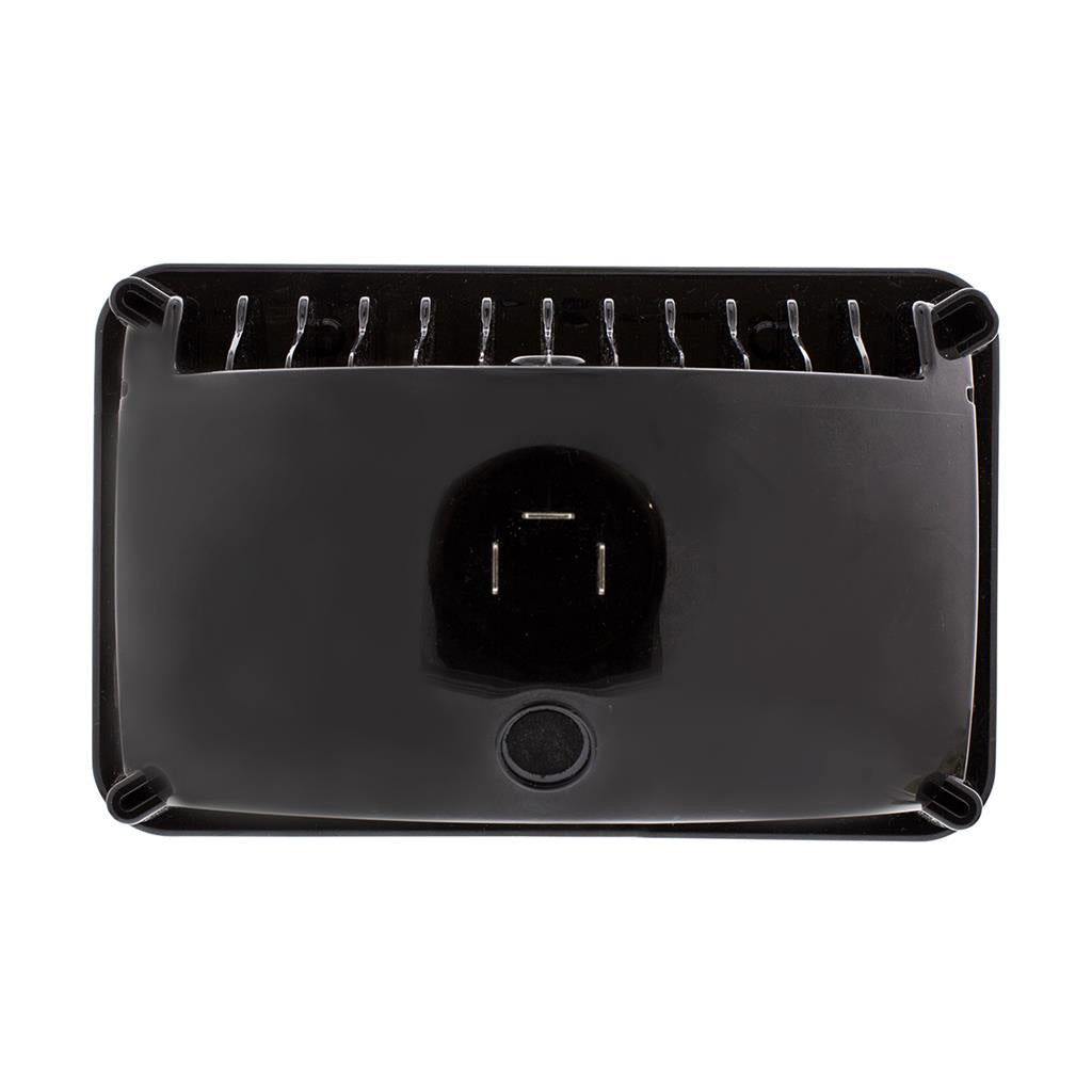 HIGH POWER LED 4" X 6" LOW BEAM HEADLIGHT WITH POLYCARBONATE LENS & HOUSING