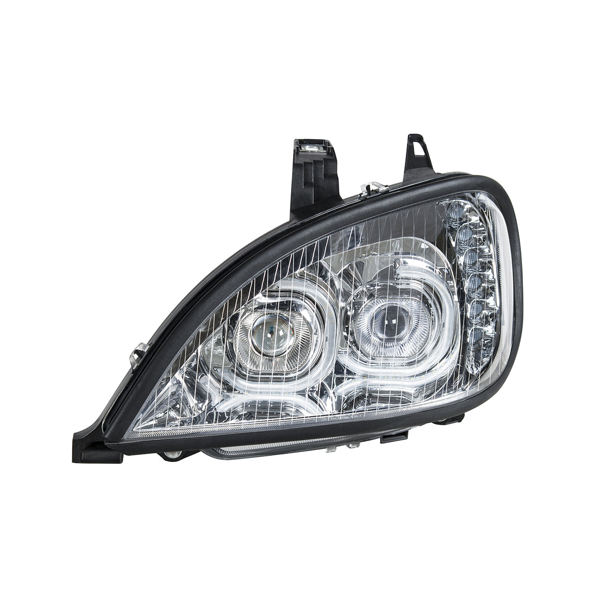 High Power LED Chrome Projection Headlight 2001-2020 Freightliner Columbia RH/LH