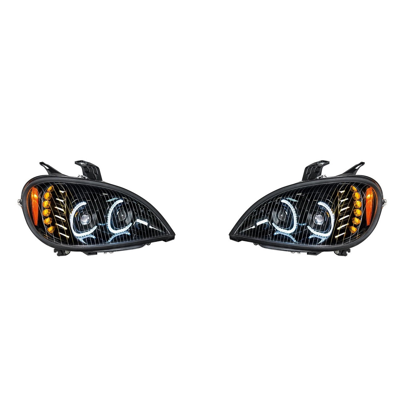 High Power LED Blackout Projection Headlight 2001-2020 Freightliner Columbia