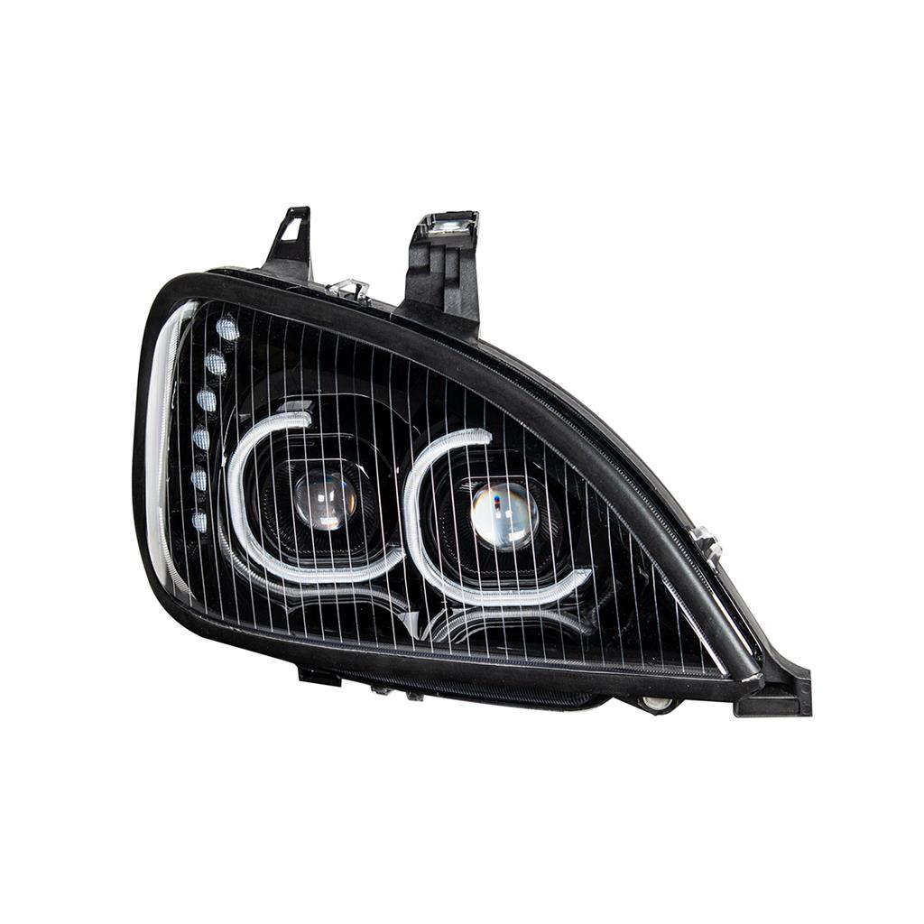 High Power LED Blackout Projection Headlight 2001-2020 Freightliner Columbia