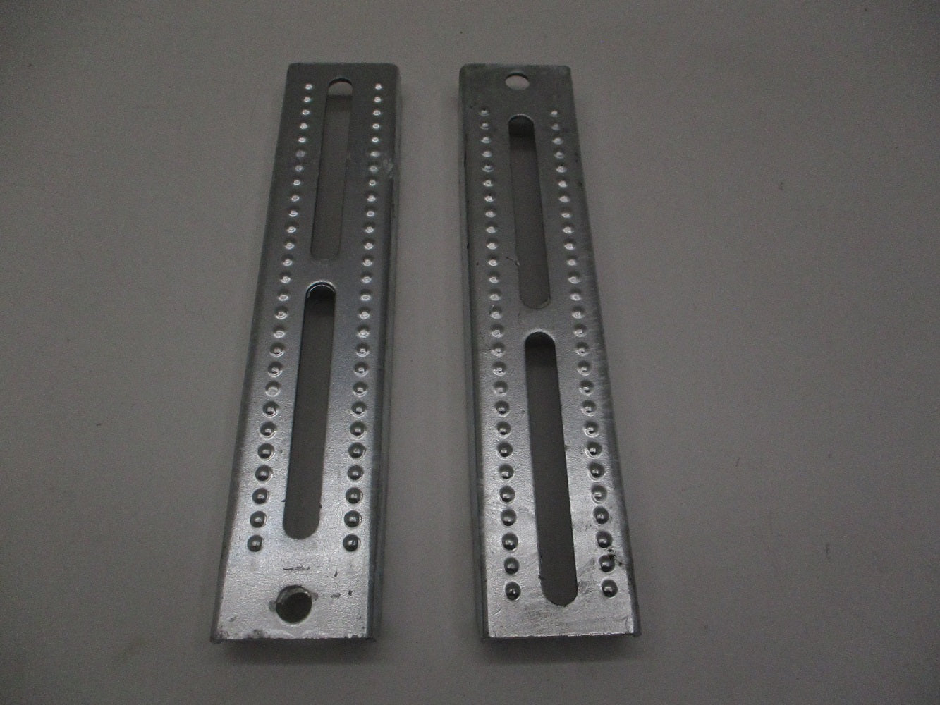 (2) Boat Pontoon Trailer 12" Galvanized Steel Bolster Bunk Board Brackets