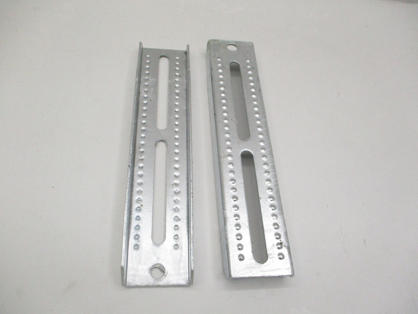 (2) Boat Pontoon Trailer 12" Galvanized Steel Bolster Bunk Board Brackets