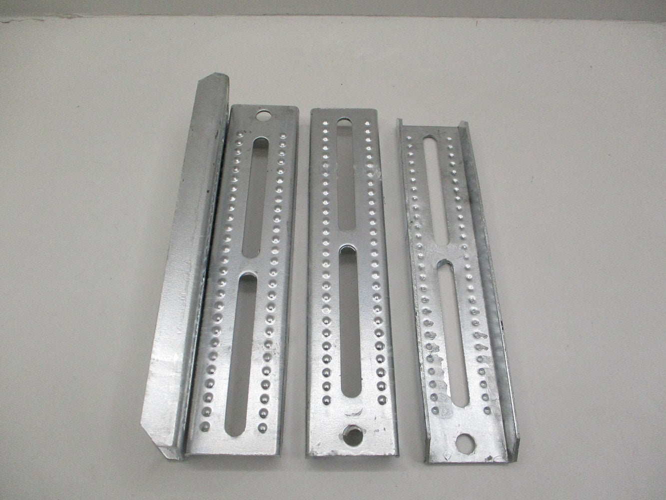 (4) Boat Pontoon Trailer 12" Galvanized Steel Bolster Bunk Board Brackets