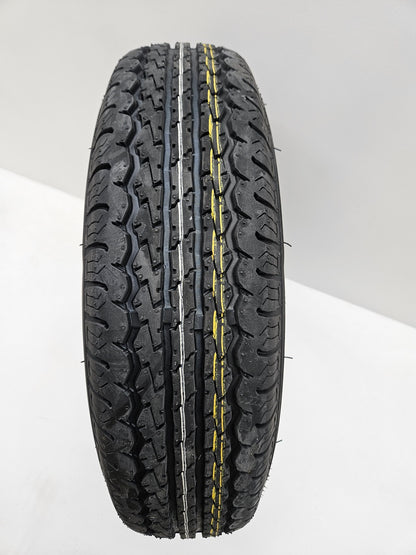 Trailer Camper 13" Silver 13x4.5 / 5 Lug Hole Wheel Rim / ST175/80R13 Radial Tire