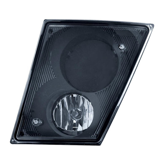 Black Fog Light Assembly 2003-2017 Fits Volvo VN/VNL - Driver