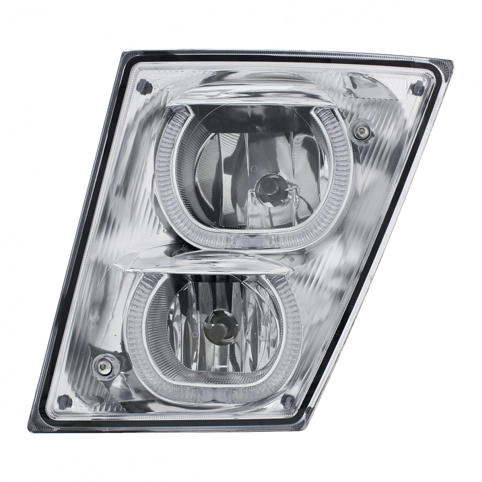 Compatible with Volvo VN VNL Fog Driving Lights White LED Accent Lights 2003 -17