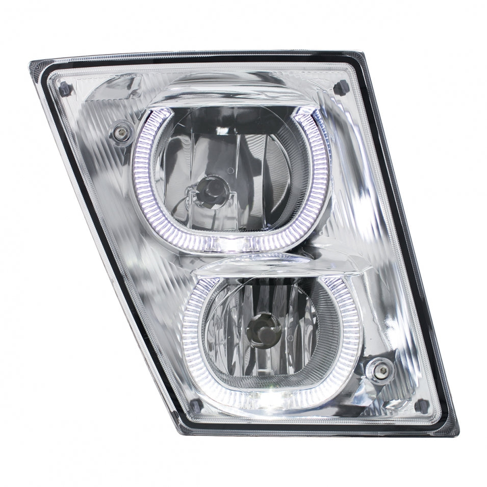 Compatible with Volvo VN VNL Fog Driving Lights White LED Accent Lights 2003 -17