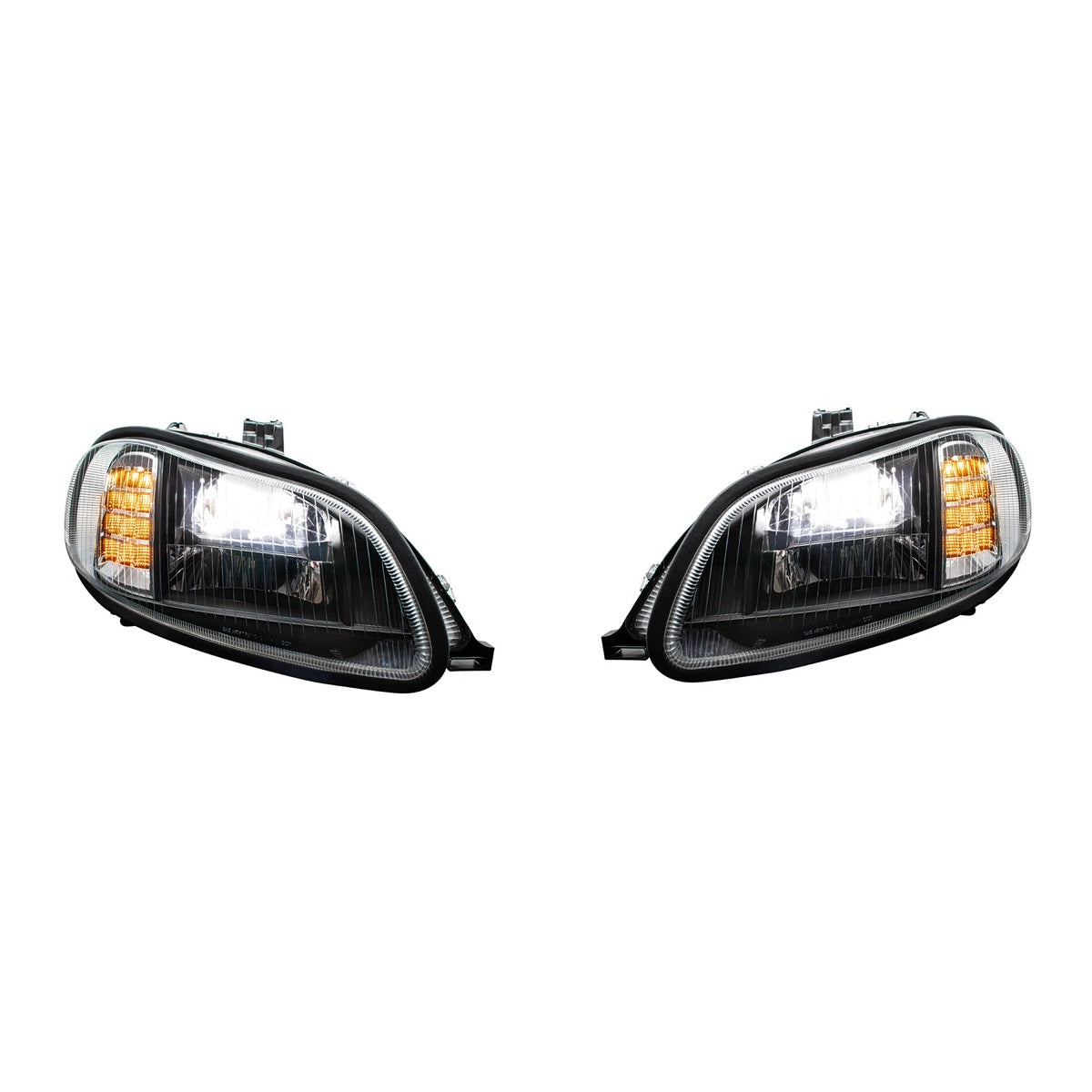 Blackout High Power Full LED Headlights For 2003-2024 Freightliner M2 ...