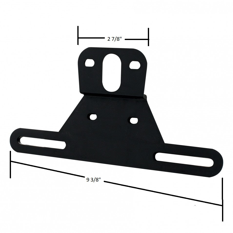 Trailer RV Camper License Plate Bracket Plastic
