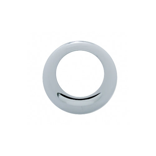2.5" Chrome Twist On Bezel / Clean Look / No Screws / Fits 2.5" Round LED Lights