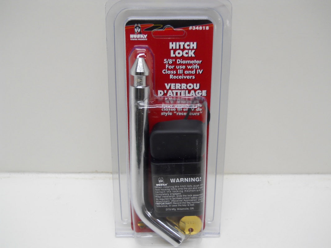 5/8" Car Truck Trailer Class III - IV Hitch Receiver Locking Pin /Prevents Theft