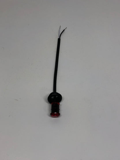 One 3/4" Red LED Side Marker Clearance Lights Truck Trailer RV