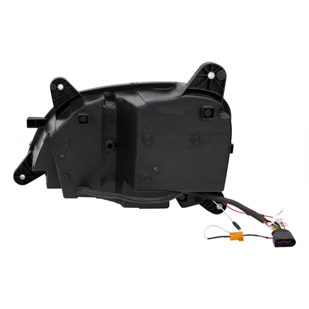 Pair Blackout 10 LED Headlight Peterbilt 587 2010-2016 & 579 2012-2021 RH & LH