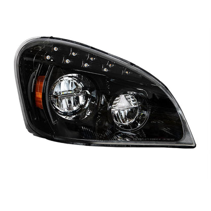Blackout LED Headlight For 2008-2017 Freightliner Cascadia Driver & Passenger