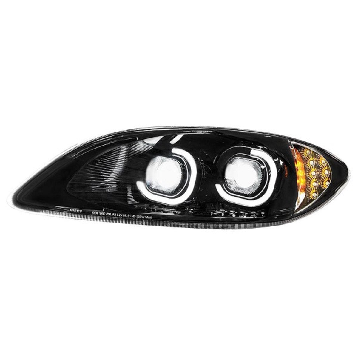 Blackout LED Headlight For 2006-2017 Fits International Prostar RH And LH Side