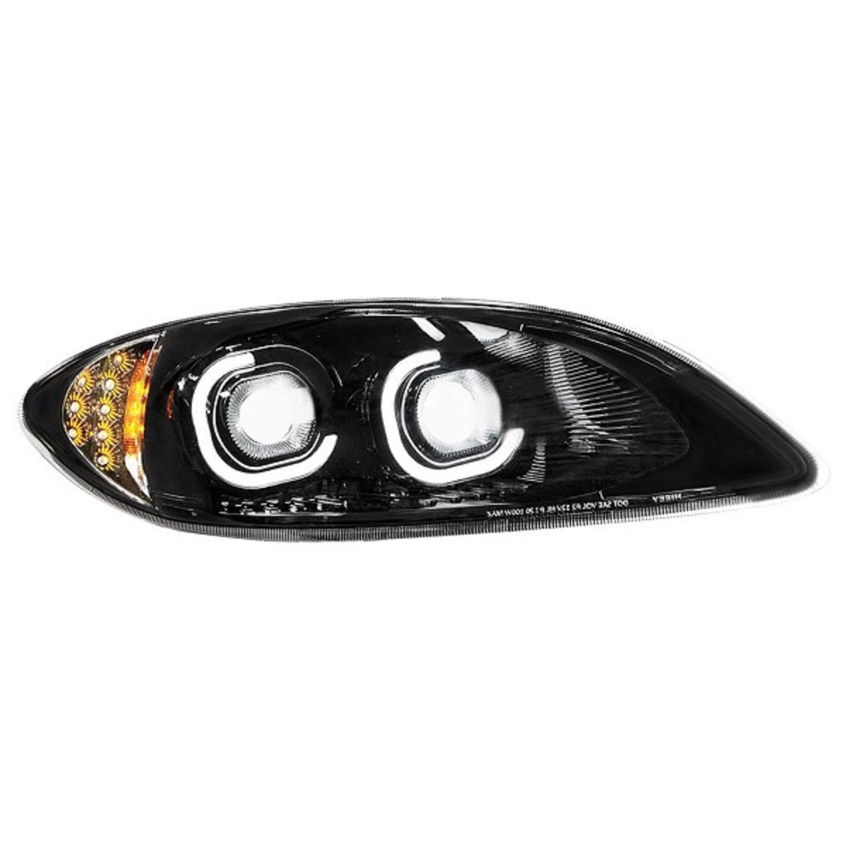 Blackout LED Headlight For 2006-2017 Fits International Prostar RH And LH Side