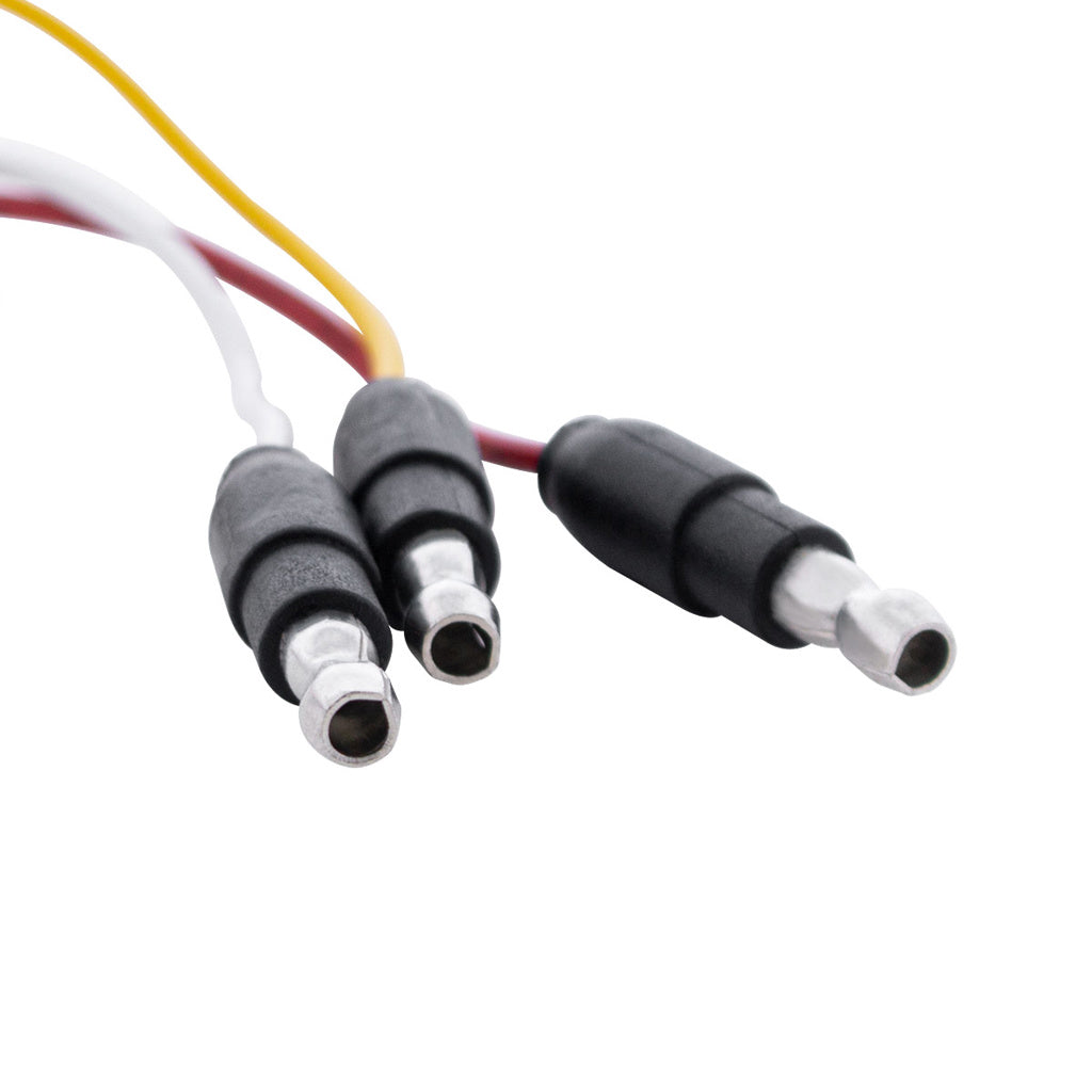 2 LED 3/4" Round Dual Color Red Marker to Blue Auxiliary Light