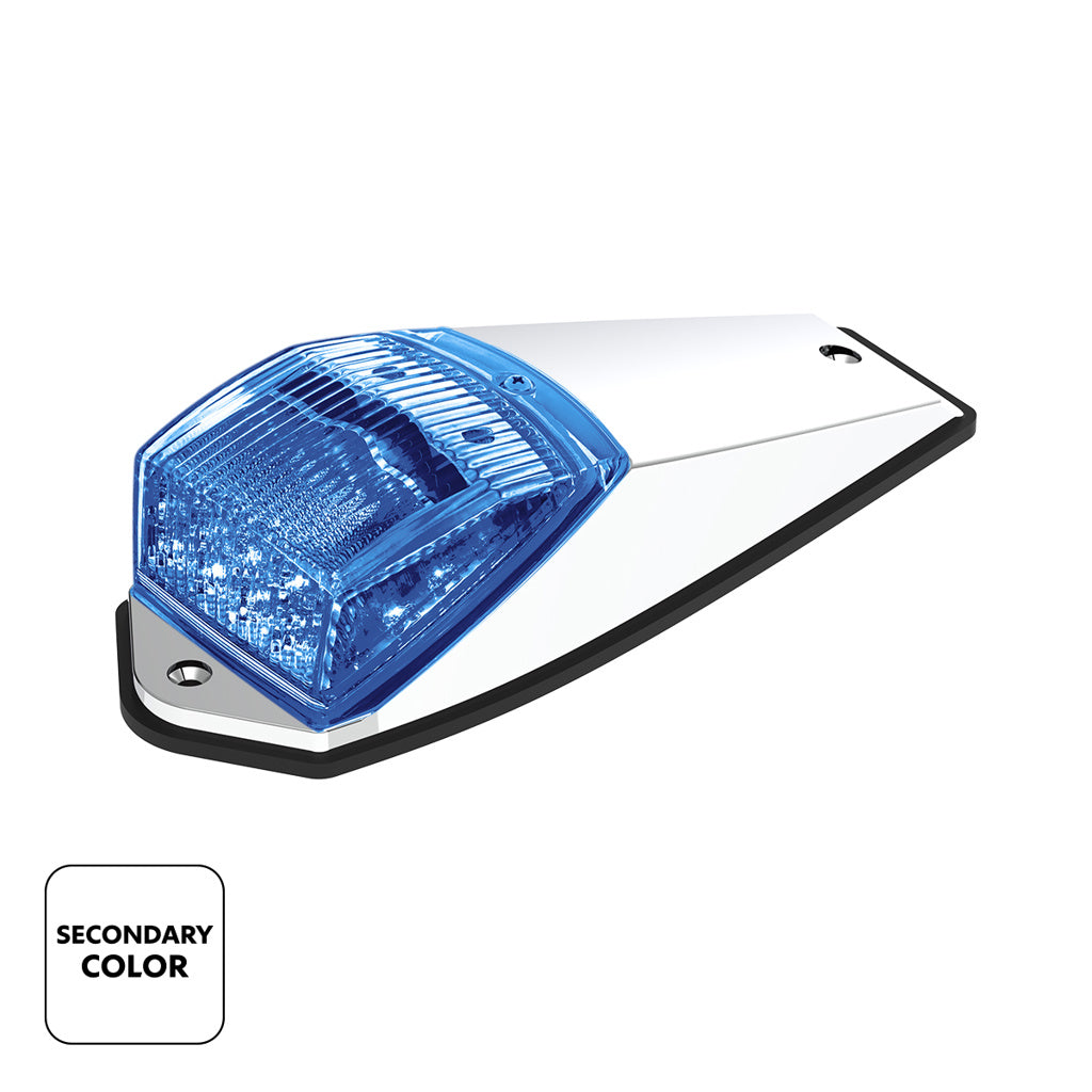 17 LED Grakon 5000 Cab Light Dual Color. Amber Clearance to Blue Auxiliary