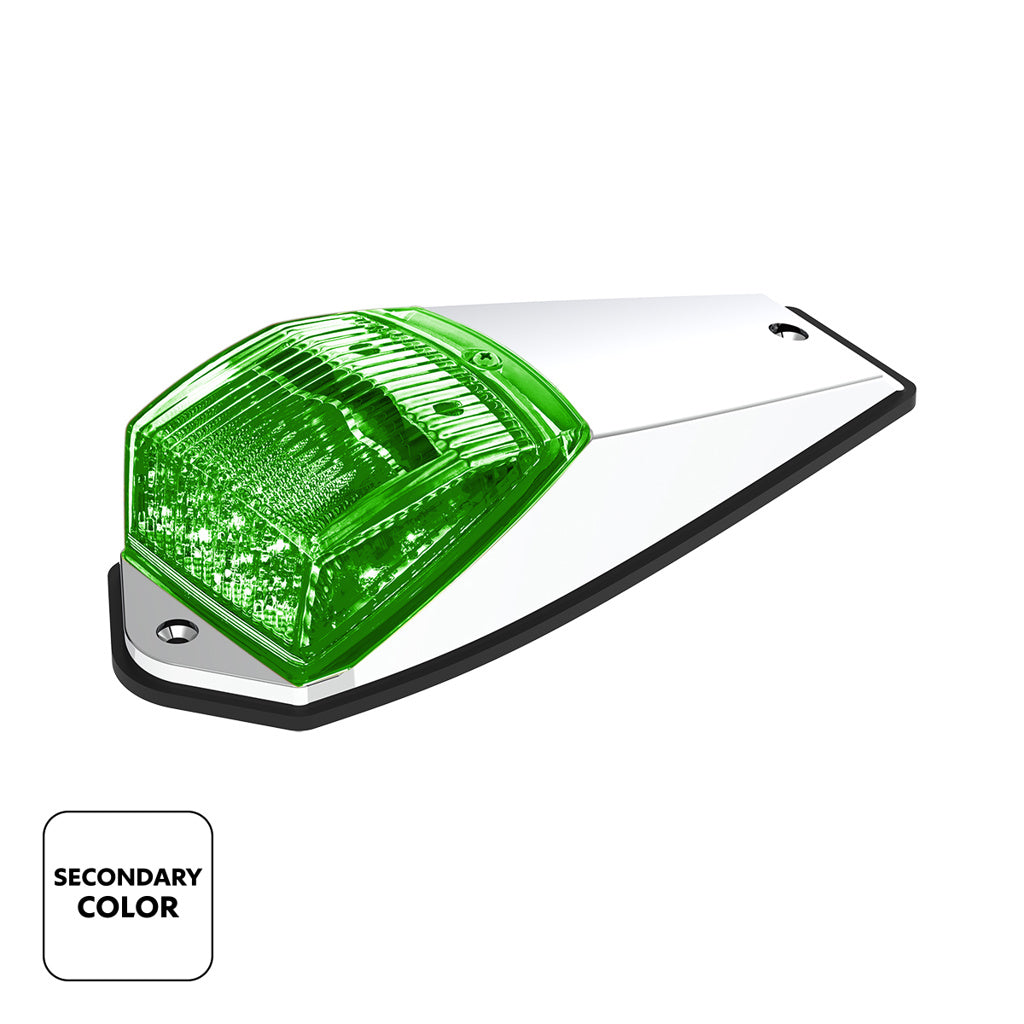 17 LED Grakon 5000 Cab Light Dual Color. Amber Clearance to Green Auxiliary
