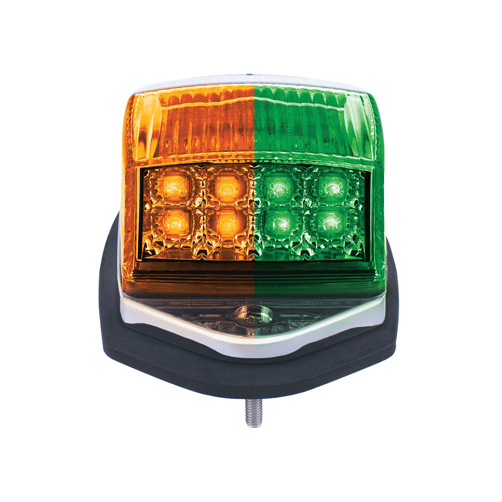 17 LED Grakon 5000 Cab Light Dual Color. Amber Clearance to Green Auxi ...