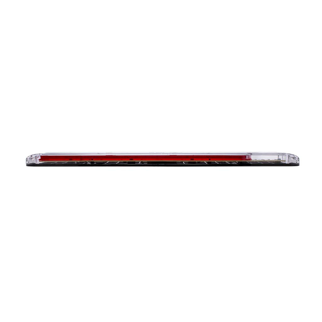 One Pair of Red 9 LED 17" Light Bars With 4 White LED Back Up Light