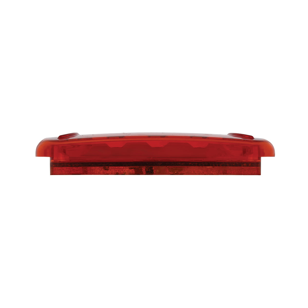 (1) 10 LED Dual Function Reflector Rectangular Light - Red LED/Red Lens