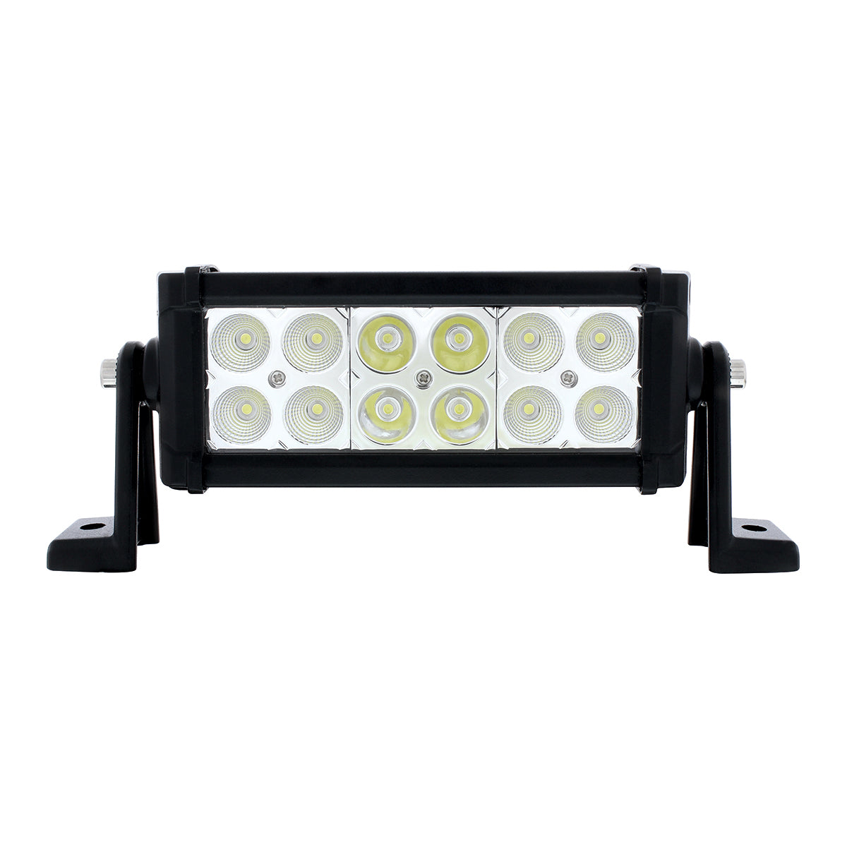 12 High Power LED 7" Combo Light Bar - Both Spot and Flood
