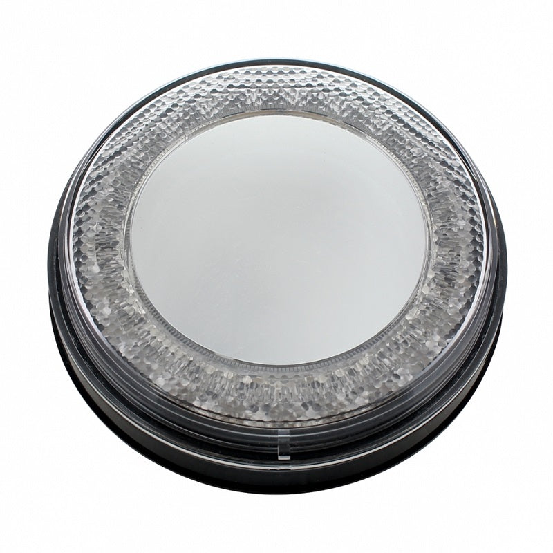24 LED 4" Round "MIRAGE" Stop, Turn & Tail Light - Red LED/Clear Lens