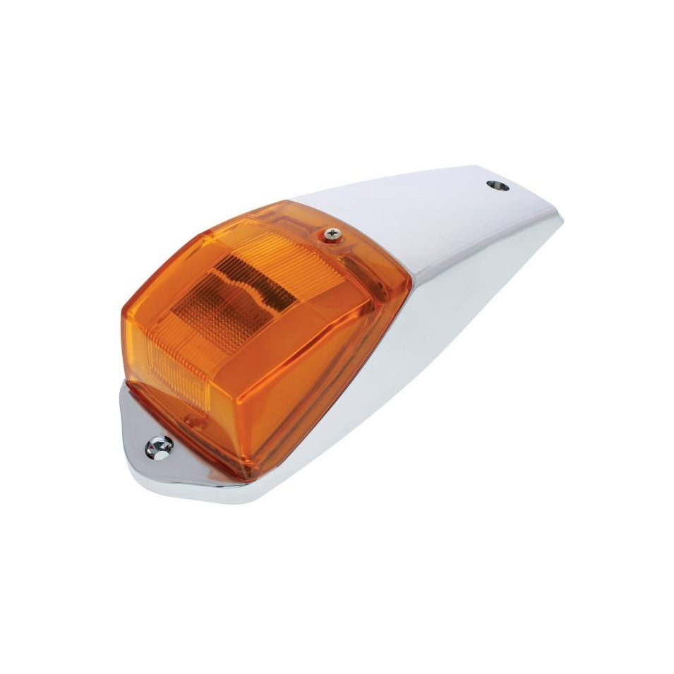 (1) 24 LED "GLO" Grakon 5000 Style Cab Light. Amber LED/Amber Lens KW W900 T800