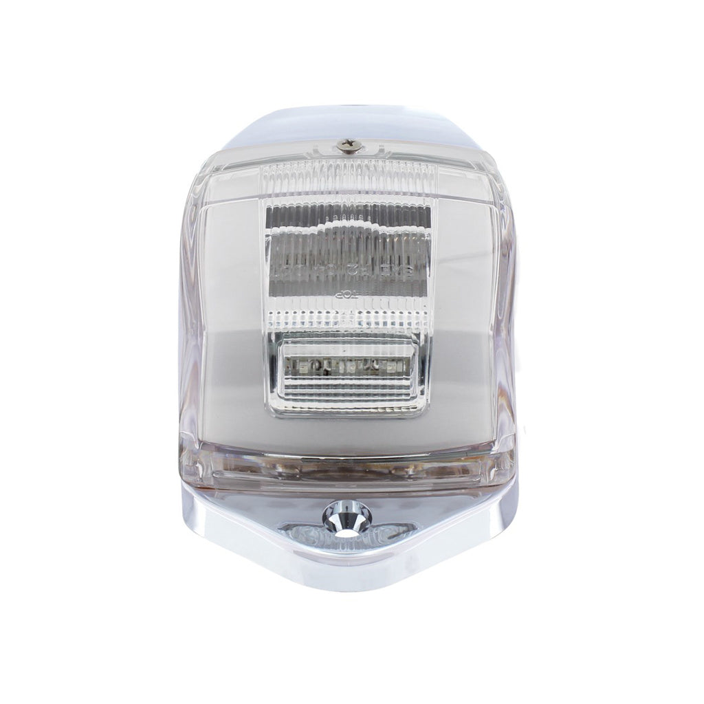 (1) 24 LED "GLO" Grakon 5000 Style Cab Light. Amber LED/Clear Lens KW W900 T800