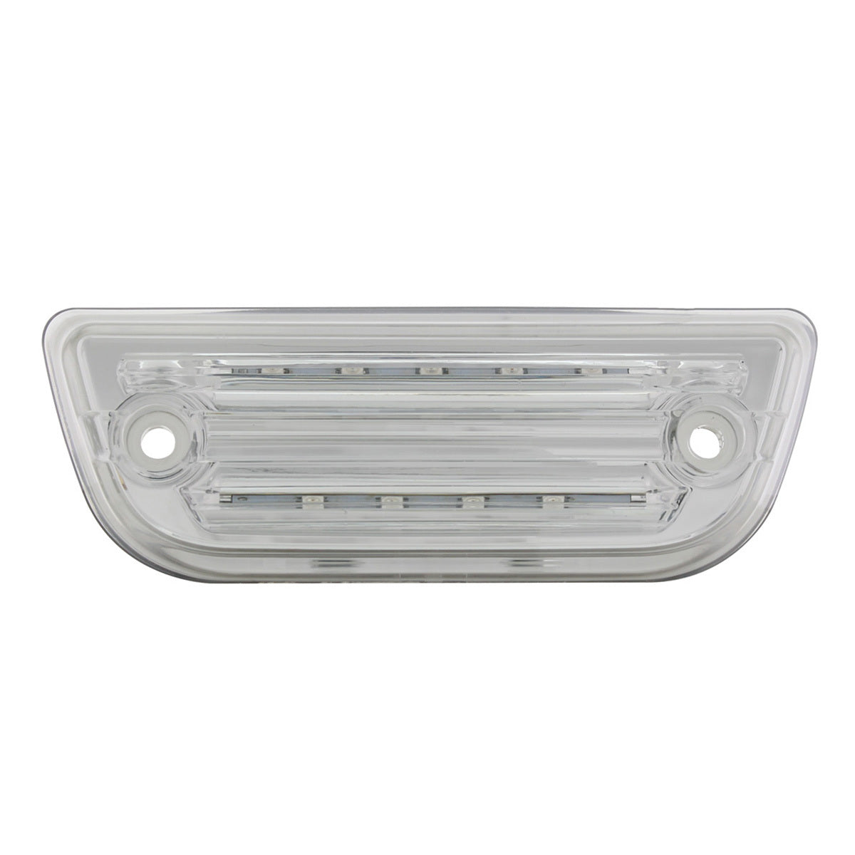9 LED Rectangular Cab Light For Peterbilt 2013-18 579 Clear Lens/Amber LED's