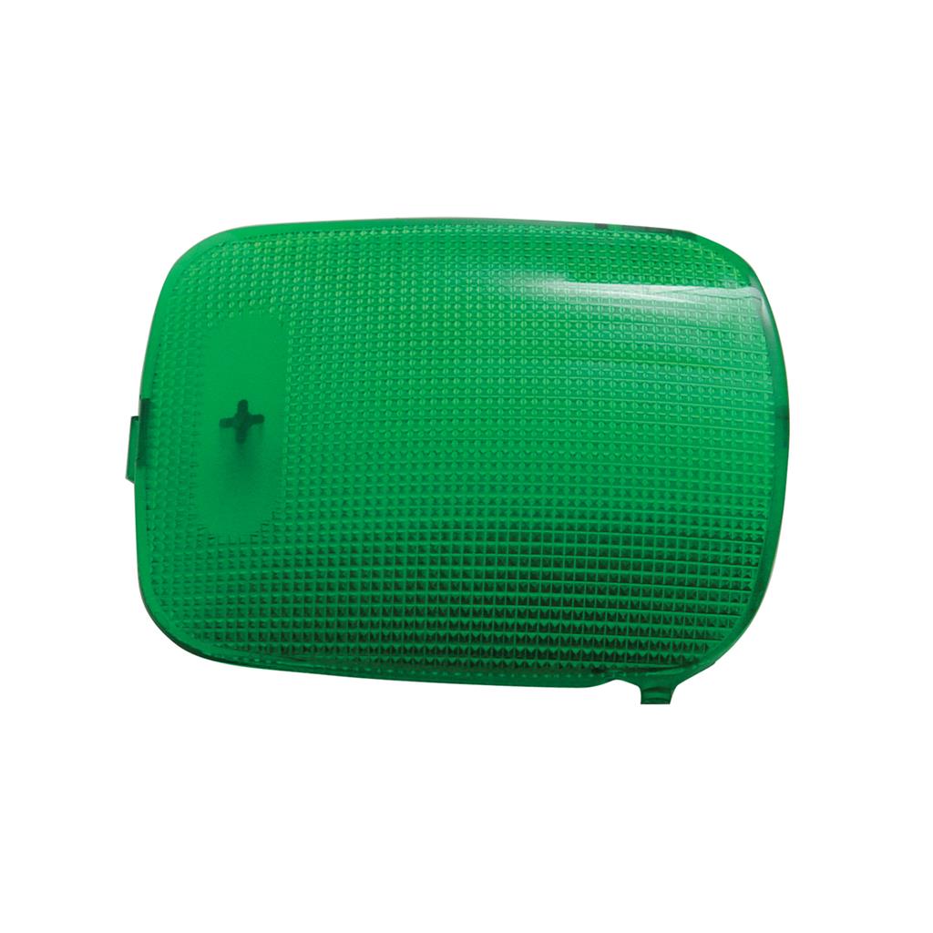 Rectangular Dome Light Lens and Round map Light Lens For 2006+ Peterbilt - Green