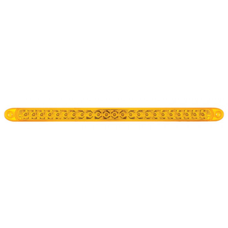 (2) 17" Slim Amber 23 SMD LED Truck Trailer RV Marker Running Turn Signal Lights