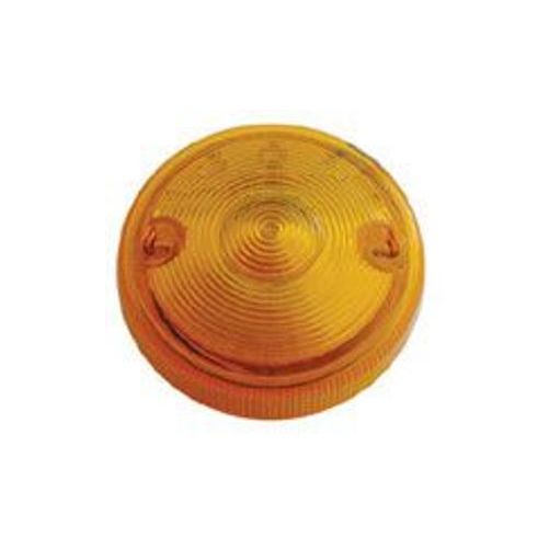Amber 3" Round Surface Mount 15 LED Side Marker Clearance Light