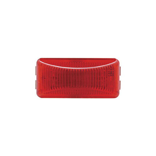 Red 6 LED 2.5" Truck Clearance Side Marker Light Kit / Grommet Mount / Wire Plug