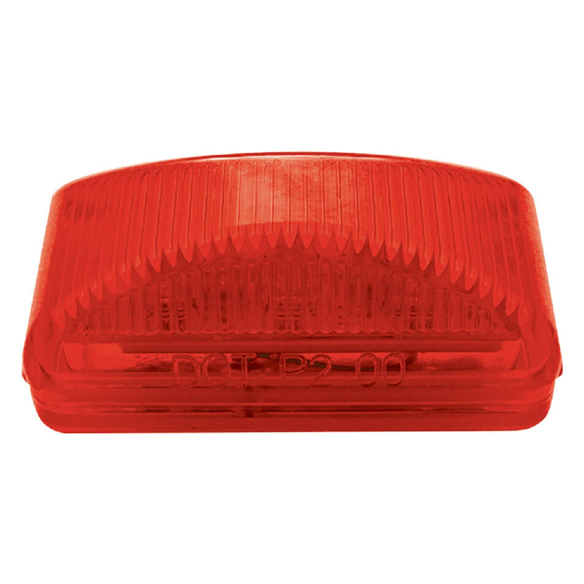 Red 6 LED 2.5" Truck Clearance Side Marker Light Kit / Grommet Mount / Wire Plug