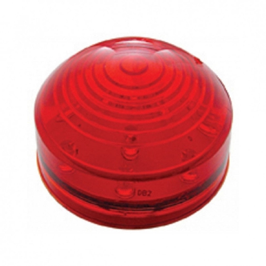 13 LED 2 1/2" Roadster Clearance/Marker Light - Red LED/Red Lens