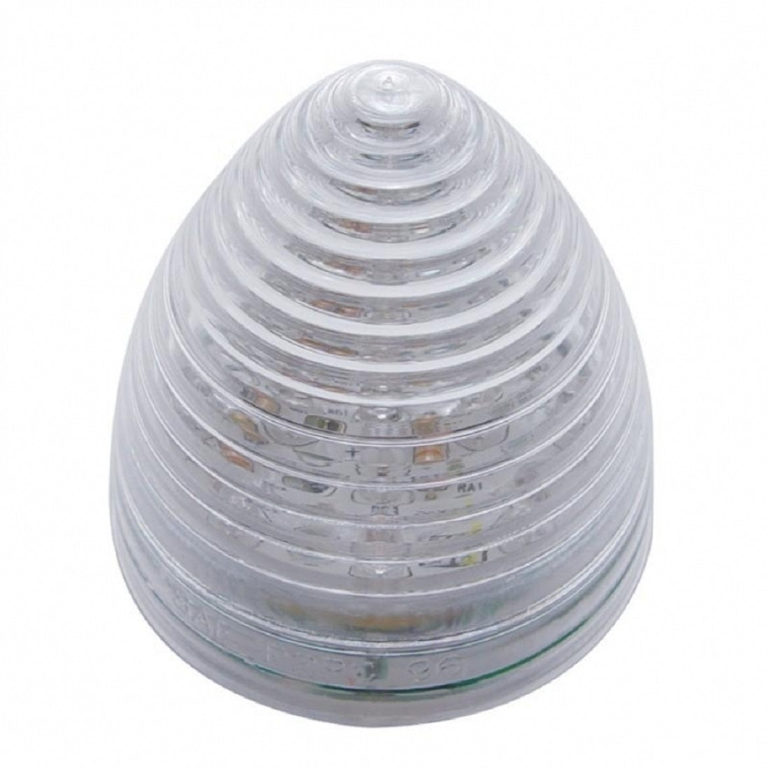 Clear Amber 2.5" Round 13 LED Truck Trailer Semi Side Marker Clearance Light Kit
