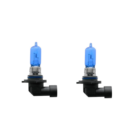 (2) 9005 Xeon White Halogen Bulb 6000K Color Temperature 12V/100W Bright White