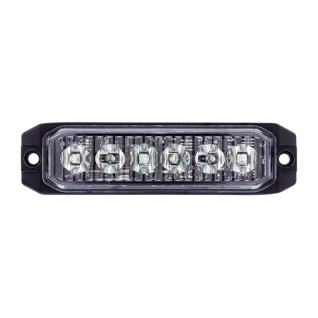 6 High Power LED "Competition Series" Slim Strobe Light - Blue