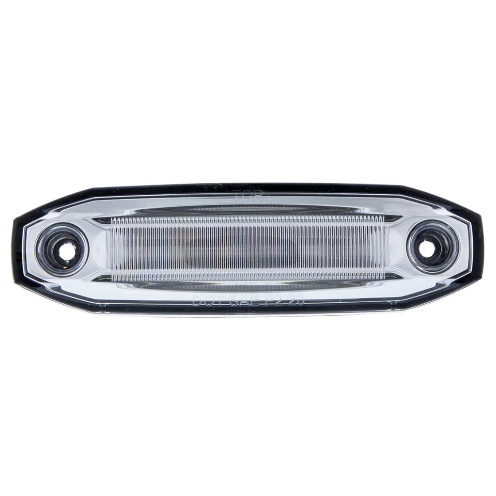 6 Amber LED Light (Clearance/Marker) With 6 White LED Side Ditch Puddle Light