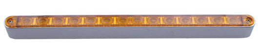 12" Amber LED Truck Trailer RV Running Park Turn Signal Lights