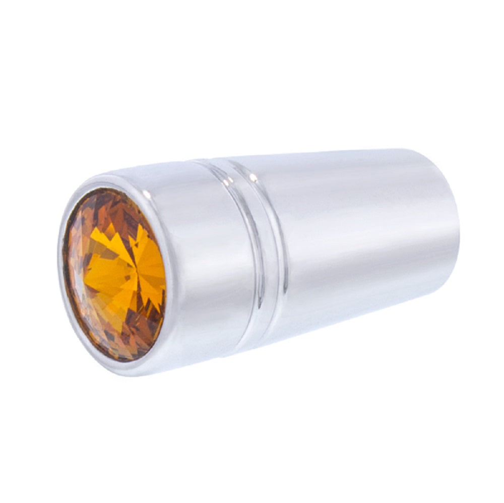 3-Pack Mini Toggle Switch 1" Extension with Amber Crystal for Peterbilt 379 359