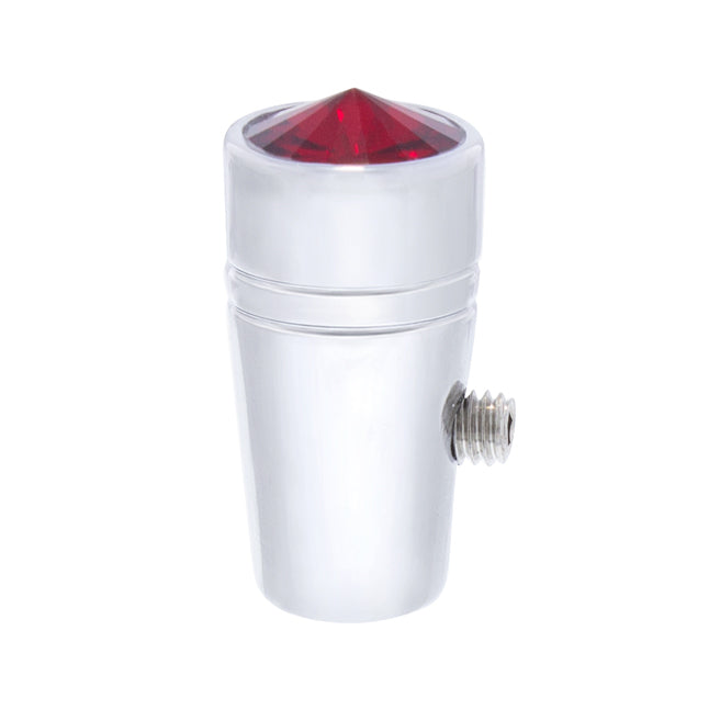 3-Pack Mini Toggle Switch 1" Extension with Red Crystal for Peterbilt 379 359