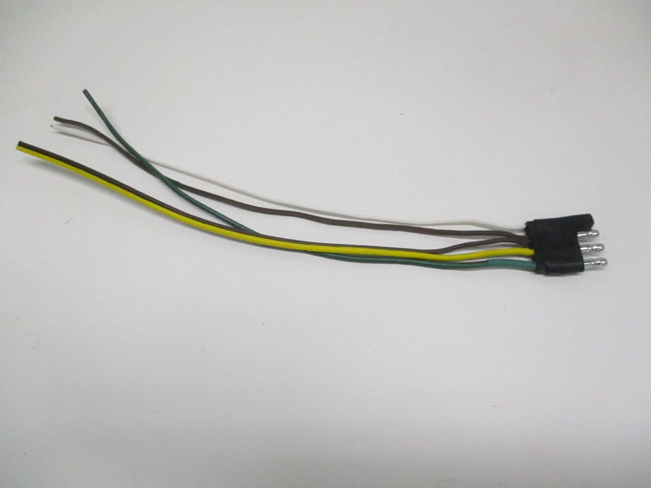 12" 4 Way Flat Plug Camper Boat Trailer Truck Car Wire Harness Connector Plug