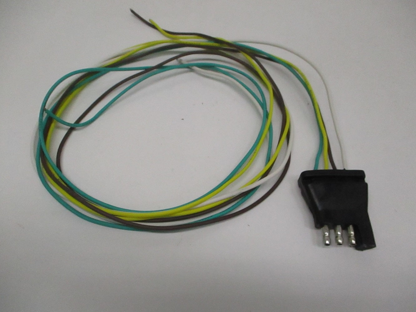 48" 4 Way Flat Plug Camper Boat Trailer Truck Car Wire Harness Connector Plug