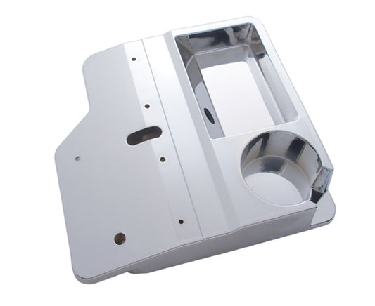 Chrome Plastic Center Console Tray  2001 & Older Fits Kenworth W900/T800/T600