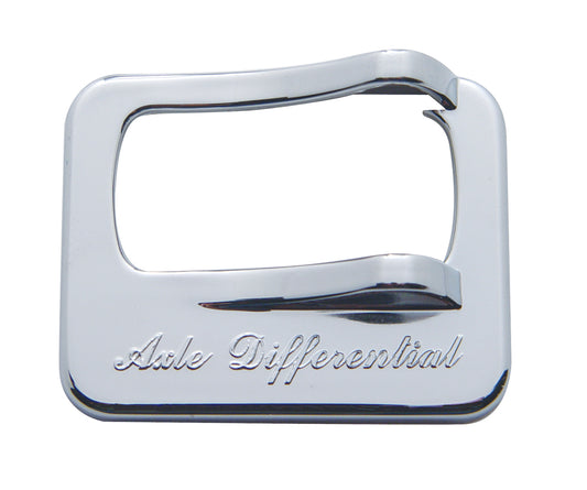 Chrome Plastic Axle Differential Rocker Switch Cover fits Peterbilt