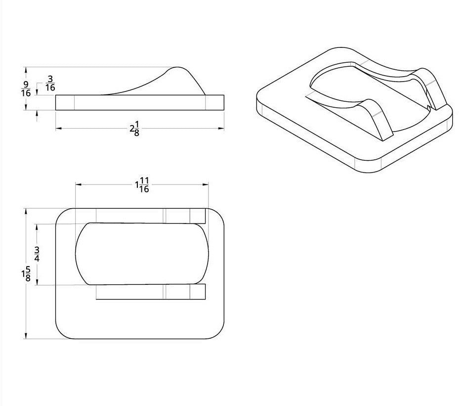 Chrome Plastic Air Suspension Rocker Switch Cover fits Peterbilt